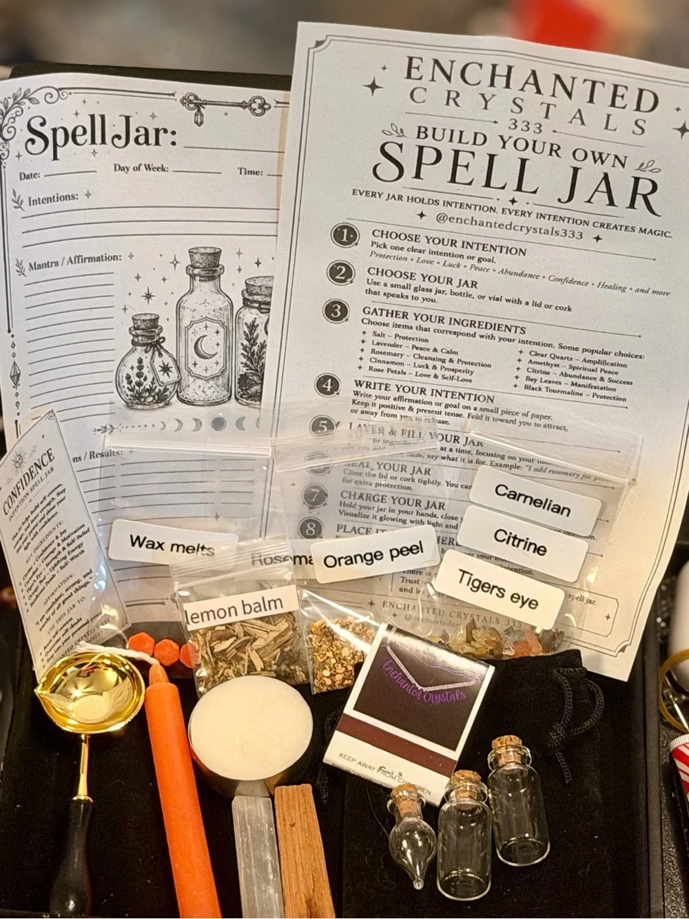 Build Your Own Spell Jar Kit – confidence